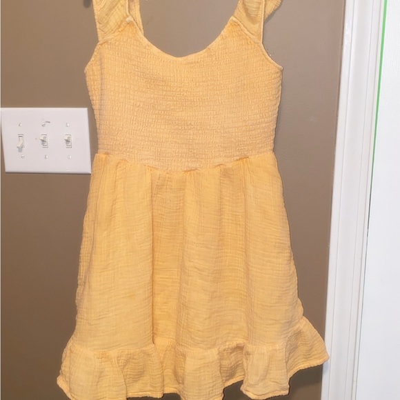 Yellow Ruffled Sundress - Picture 3 of 3